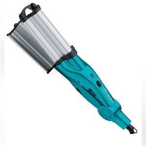 TIGI Bed Head Tourmaline + Ceramic Deep Hair Waver, Turquoise